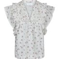 Neo Noir - Jayla Small Blossom Top - Creme