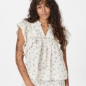 Neo Noir - Jayla Small Blossom Top - Creme