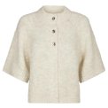 Neo Noir - Benuta Fluffy Knit Cardigan - Ivory