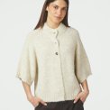 Neo Noir - Benuta Fluffy Knit Cardigan - Ivory