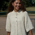 Neo Noir - Benuta Fluffy Knit Cardigan - Ivory
