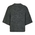 Neo Noir - Benuta Fluffy Knit Cardigan - Antracit melange