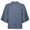 Neo Noir - Benuta Fluffy Knit Cardigan - Smoke Blue