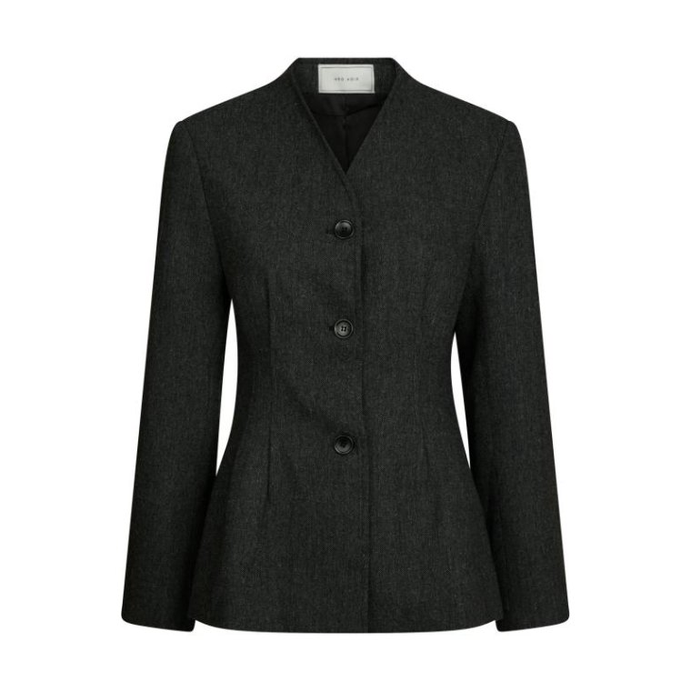 Neo Noir - Senara Blazer - DARK GREY MELANGE	