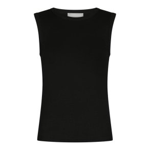 Neo Noir - Nimbi Fine Rib Top - Black