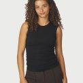 Neo Noir - Nimbi Fine Rib Top - Black