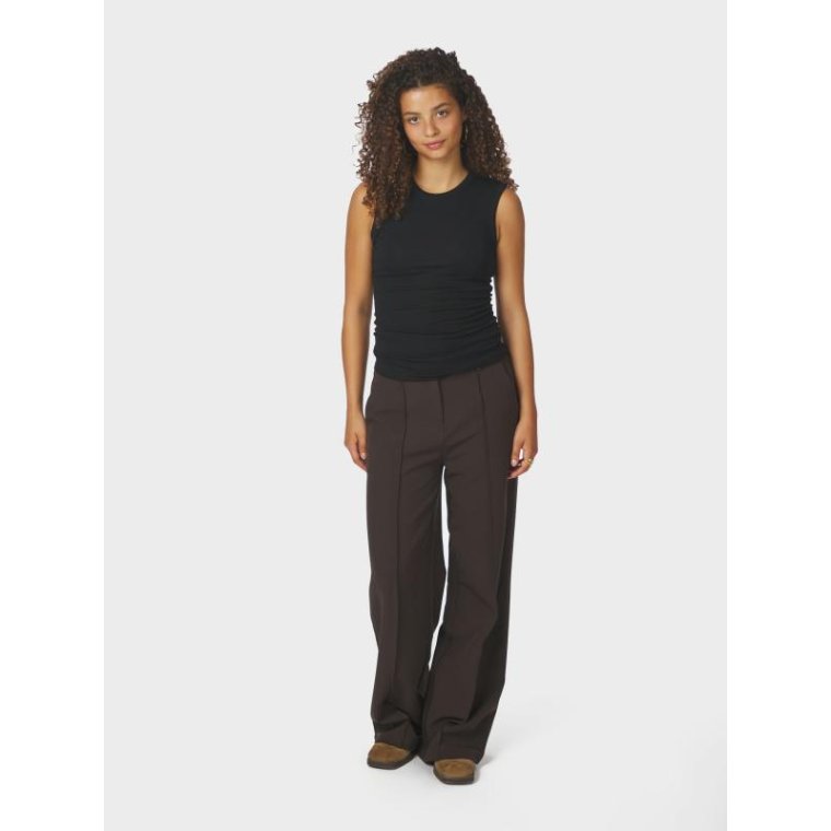 Neo Noir - Nimbi Fine Rib Top - Black