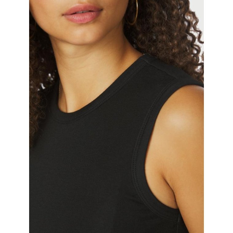 Neo Noir - Nimbi Fine Rib Top - Black