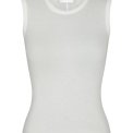 Neo Noir - Nimbi Fine Rib Top - White