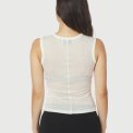 Neo Noir - Nimbi Fine Rib Top - White