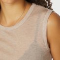 Neo Noir - Nimbi Fine Rib Top - Beige Melange
