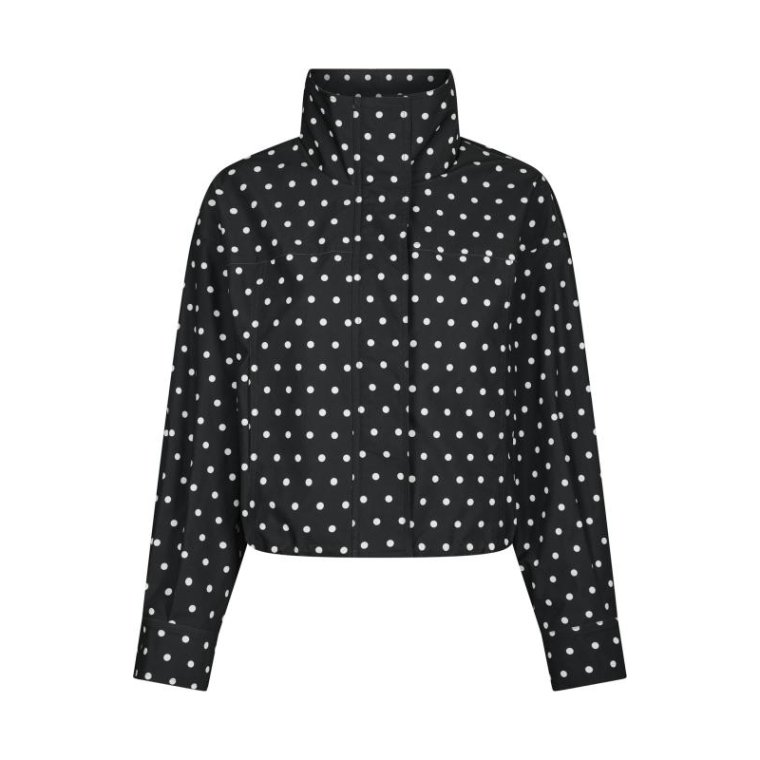 Neo Noir - Callisa Dot Jacket - Black