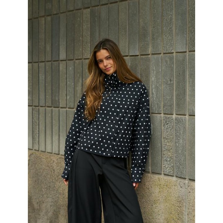 Neo Noir - Callisa Dot Jacket - Black