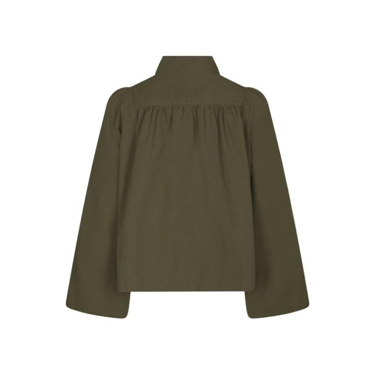 Neo Noir - Tirsa Twill Jacket - Army