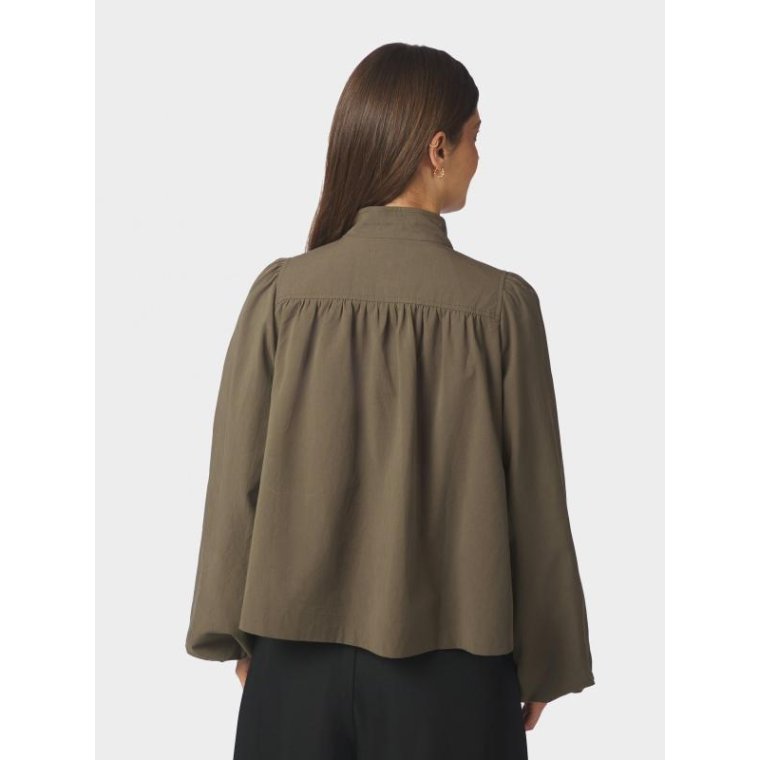 Neo Noir - Tirsa Twill Jacket - Army