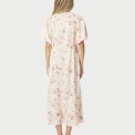 Neo Noir - Illana Sateen Print Dress - Creme