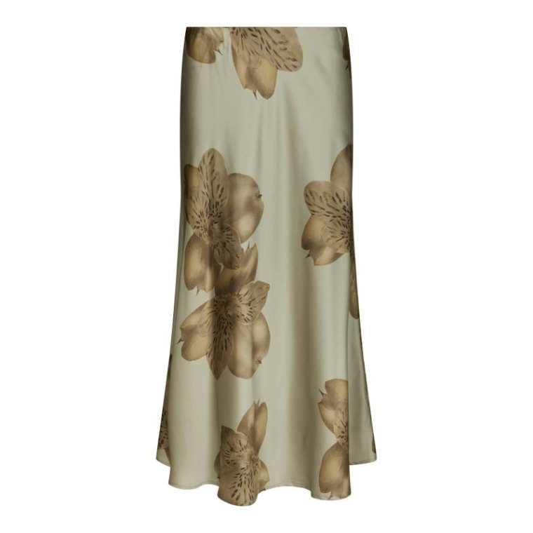 Neo Noir - Bovary Misty Orchid  Skirt - Smoke Green