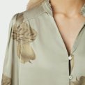 Neo Noir - Massima Misty Orchid Blouse - Smoke Green