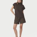 Neo Noir - Jona Knit Top - Brown Melange
