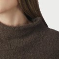 Neo Noir - Jona Knit Top - Brown Melange