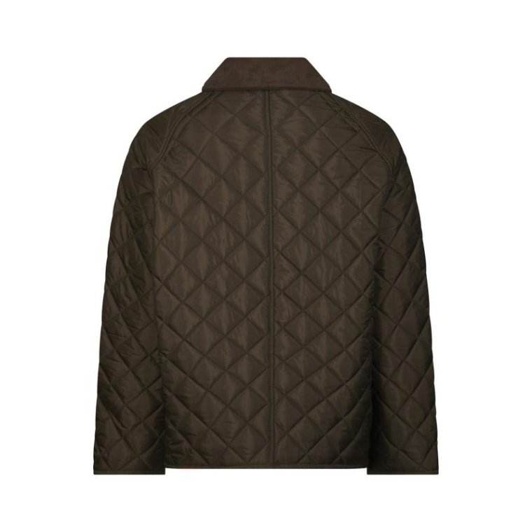 Neo Noir - Iva Quilt Jacket - Khaki
