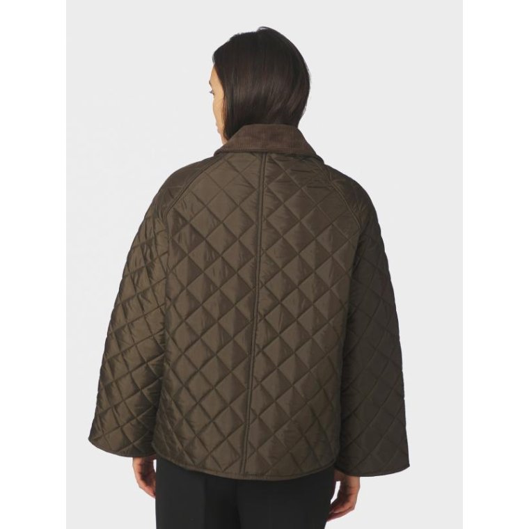 Neo Noir - Iva Quilt Jacket - Khaki