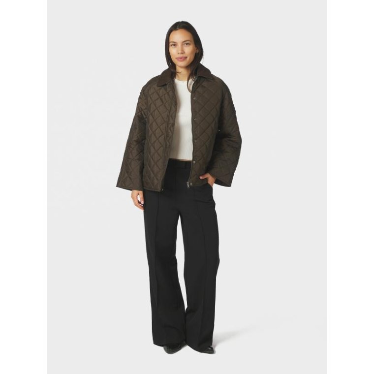 Neo Noir - Iva Quilt Jacket - Khaki