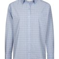 Neo Noir - Dalma Triple Check Shirt - Light Blue
