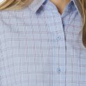 Neo Noir - Dalma Triple Check Shirt - Light Blue