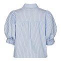 Neo Noir - Etta Stripe Stone Shirt - Light Blue