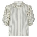 Neo Noir - Etta Slim Stripe Shirt - Off White