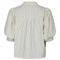 Neo Noir - Etta Slim Stripe Shirt - Off White