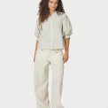 Neo Noir - Etta Slim Stripe Shirt - Off White