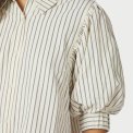 Neo Noir - Etta Slim Stripe Shirt - Off White