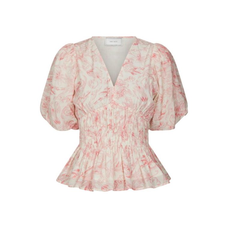 Neo Noir - Minutti Print Blouse - Off White