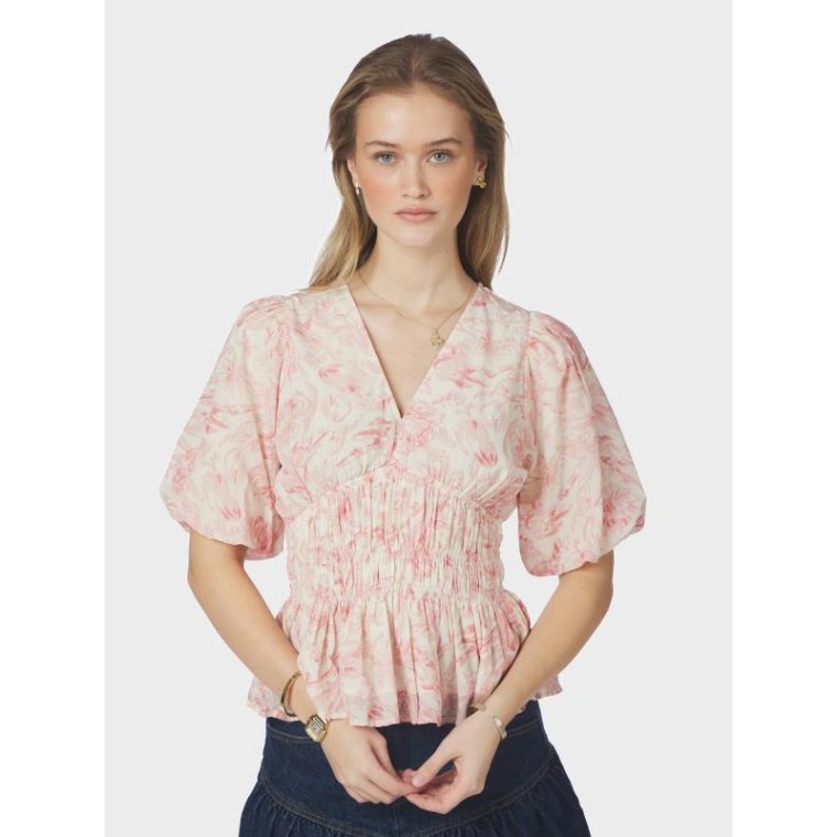 Neo Noir - Minutti Print Blouse - Off White
