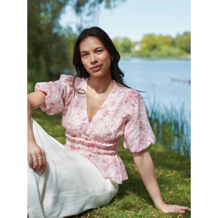 Neo Noir - Minutti Print Blouse - Off White