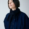 FRAU - Doha cashmere scarf large - Navy