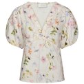 Neo Noir - Irina Flower Blouse - Off White