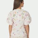 Neo Noir - Irina Flower Blouse - Off White