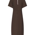 Neo Noir - Bomba Structure Solid Dress - Dark brown