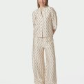 Neo Noir - Sora Print Pants - Creme