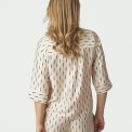 Neo Noir - Camile Print Blouse - Creme