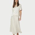 Neo Noir - Bovary Dotted Skirt - Creme