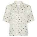 Neo Noir - Torana Dotted Blouse - Creme
