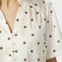 Neo Noir - Torana Dotted Blouse - Creme