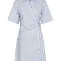 Neo Noir - Jas Stripe Shirt Dress - Light Blue