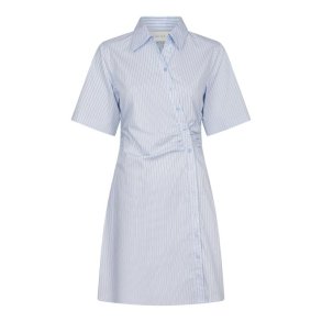 Neo Noir - Jas Stripe Shirt Dress - Light Blue