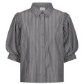 Neo Noir - Etta Stripe B Shirt - Dark Grey