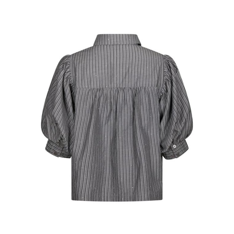 Neo Noir - Etta Stripe B Shirt - Dark Grey